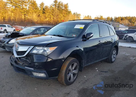 2011 Acura Mdx z USA, uszkodzony, nr VIN 2HNYD2H2XBH003022